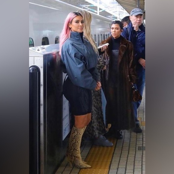 yeezy season 7 embossed snake skin boot - Picture 7 of 8